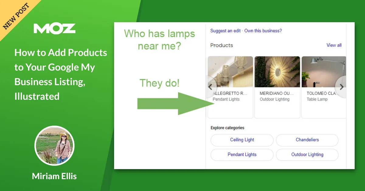 How to Add Products to Your Google My Business Listing, Illustrated